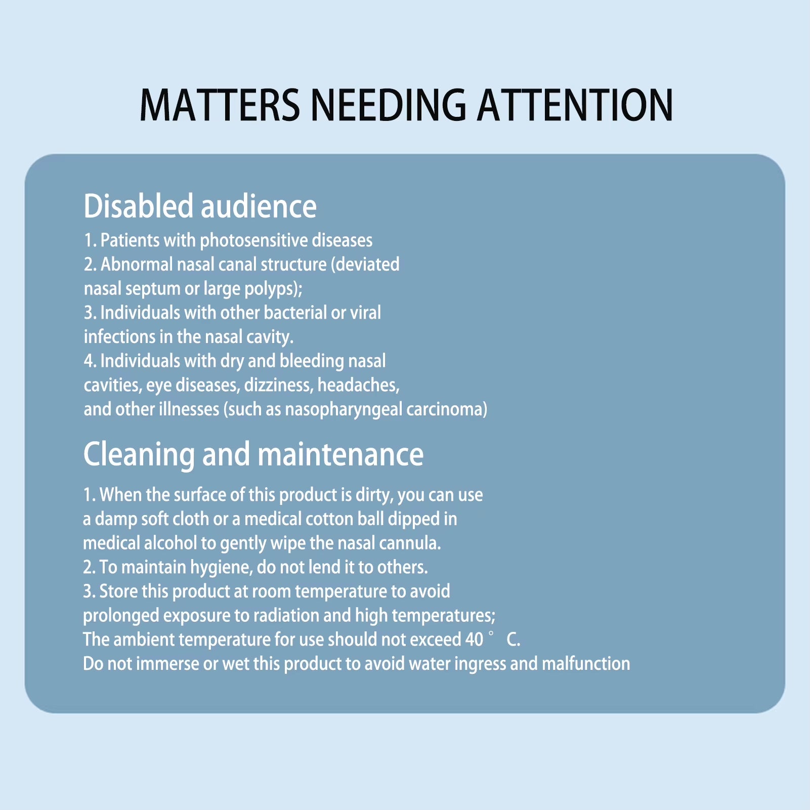 Smart Infrared Nasal Therapy Device Portable Infrared Intelligent Rhinitis Machine for Nasal Congestior Sneezing and Runny Nose